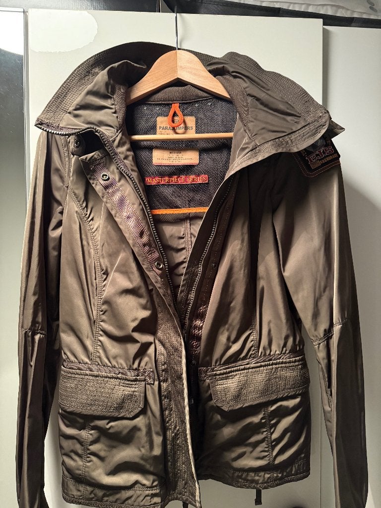 Parajumpers jas maat M, Ophalen of Verzenden, Zo goed als nieuw, Maat 38/40 (M), Bruin