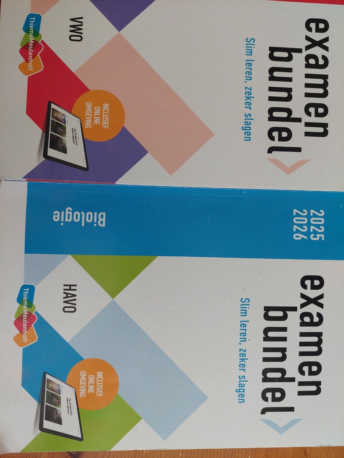 Examenbundel Biologie HAVO/VWO 2025-2026, Boeken, Biologie, Ophalen of Verzenden, Zo goed als nieuw, HAVO