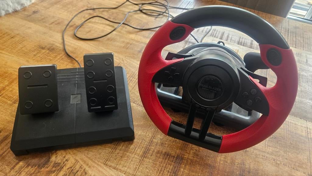 Racestuur voor PS4 met pedalen, Ophalen of Verzenden