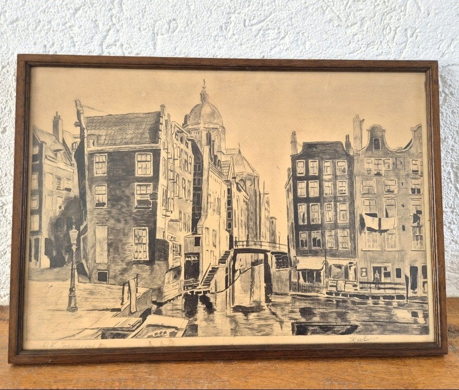 Ets van OZ Voorburgwal, Ophalen