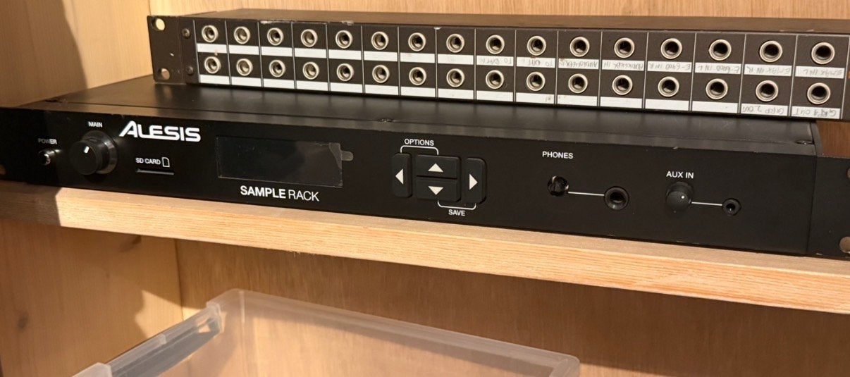 Alesis Sample Rack - Sampler Module, Verzenden, Gebruikt