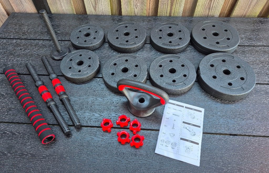 Dumbell set - NIEUW, Sport en Fitness, Ophalen of Verzenden, Nieuw, Armen, Dumbbell