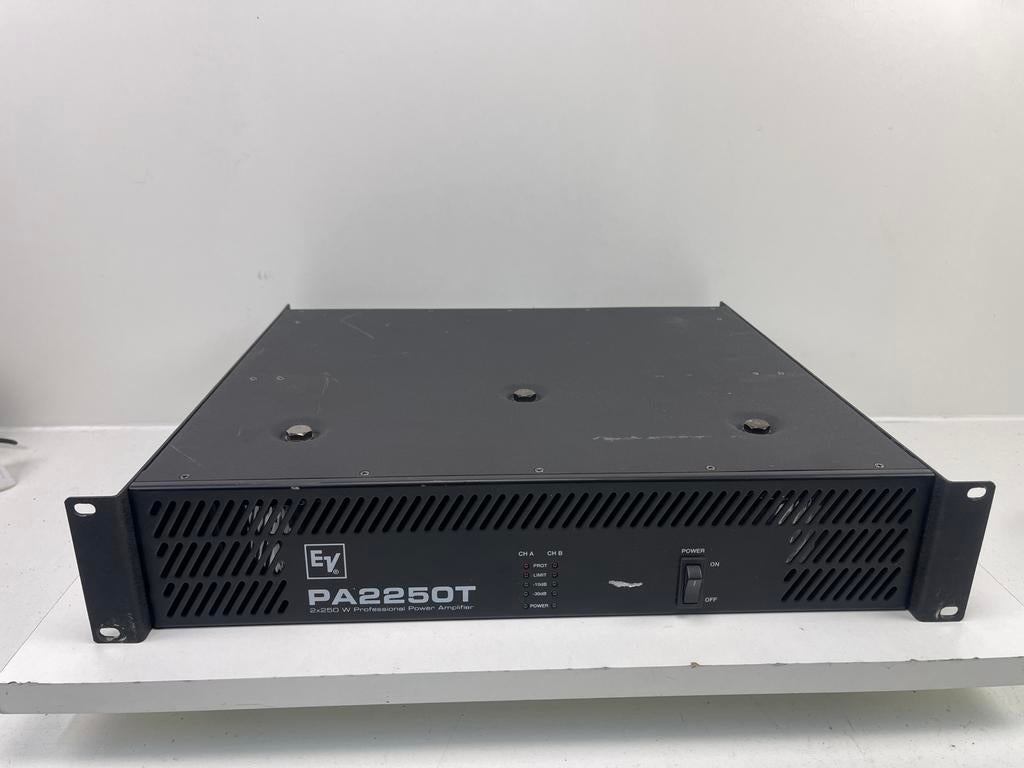 Electro Voice PA2250T  Eindversterker 2x250WATT STUNTVERKOOP, Ophalen, Gebruikt, Audio