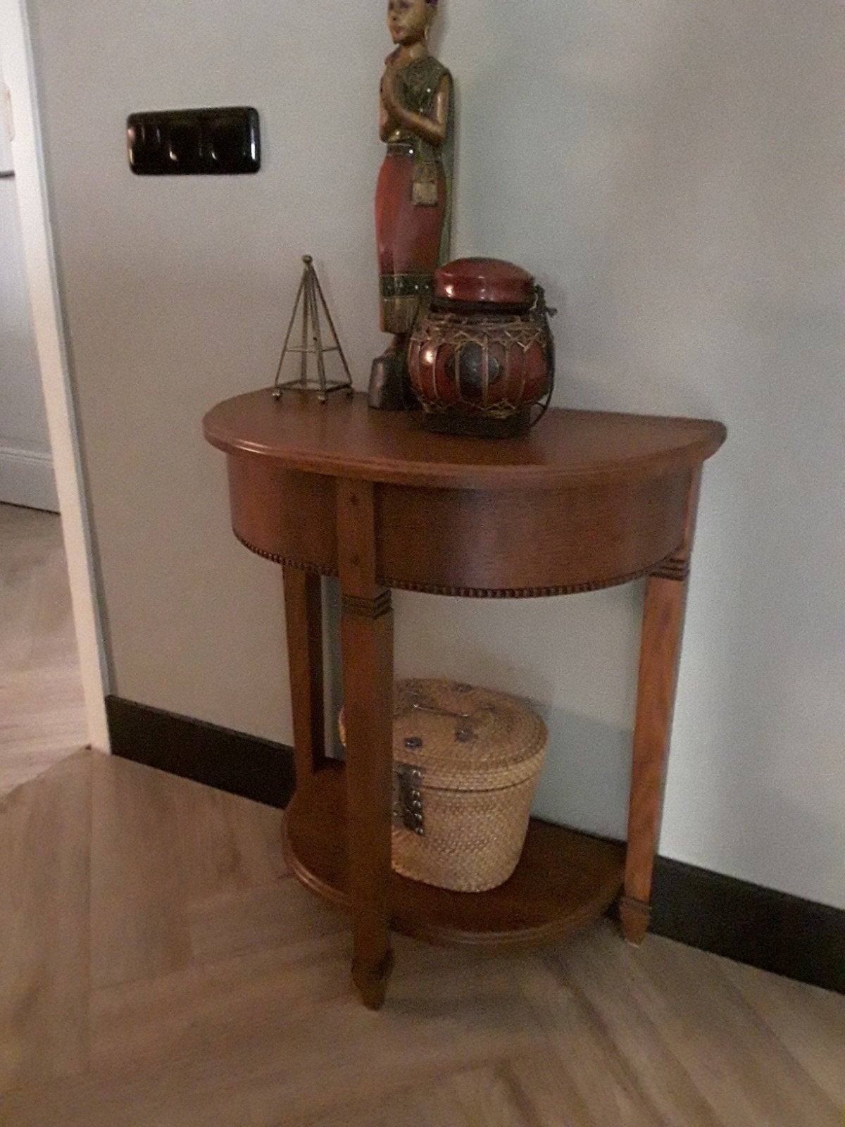 wandtafel eiken., Ophalen, 25 tot 50 cm, Rechthoekig, 50 tot 100 cm