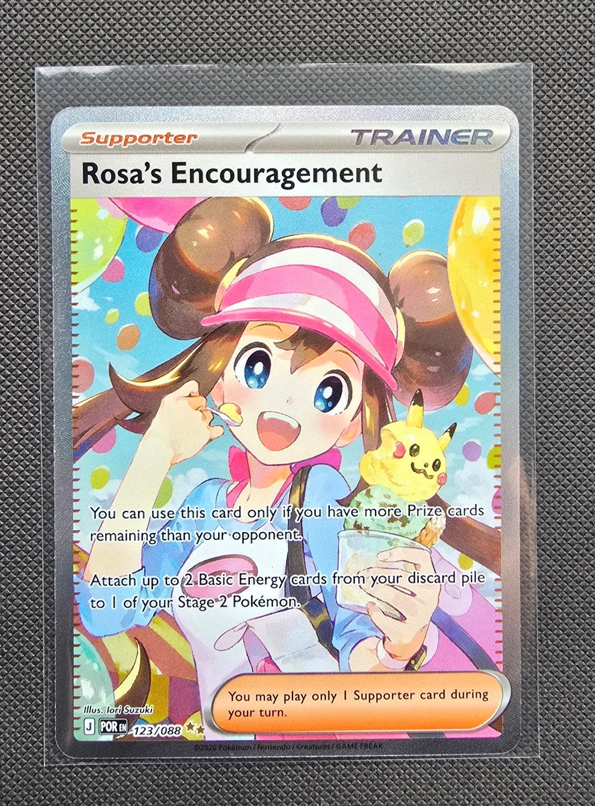 Rosa's Encouragement 123/088  (Gradeable), Ophalen of Verzenden, Nieuw