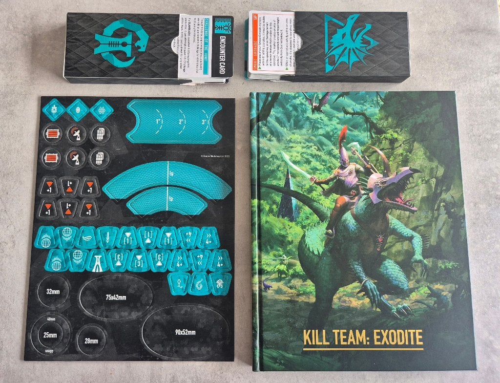 Kill Team Exodite: Book, tokens and Cards (1), Verzenden, Nieuw, Warhammer 40000, Toebehoren