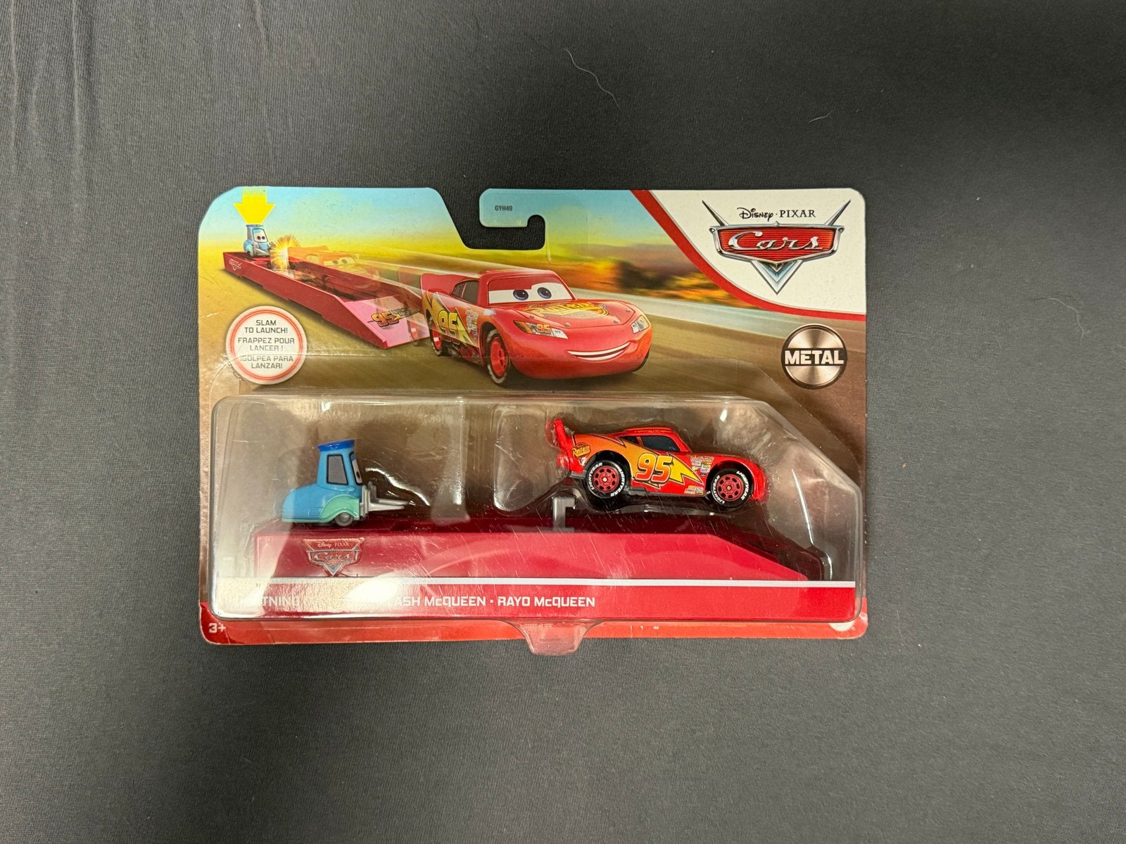 Disney Pixar Cars Lightning McQueen Metal Speelgoedset, Ophalen of Verzenden, Nieuw