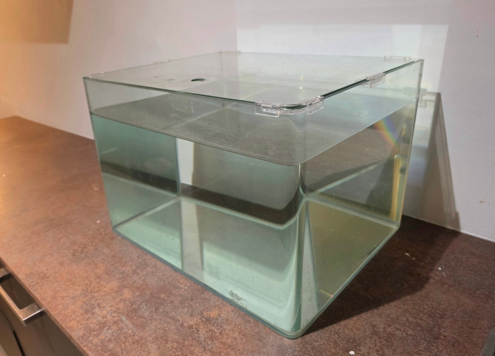 Dennerle 55L aquarium, Dennerle, Zo goed als nieuw, Leeg aquarium, Ophalen