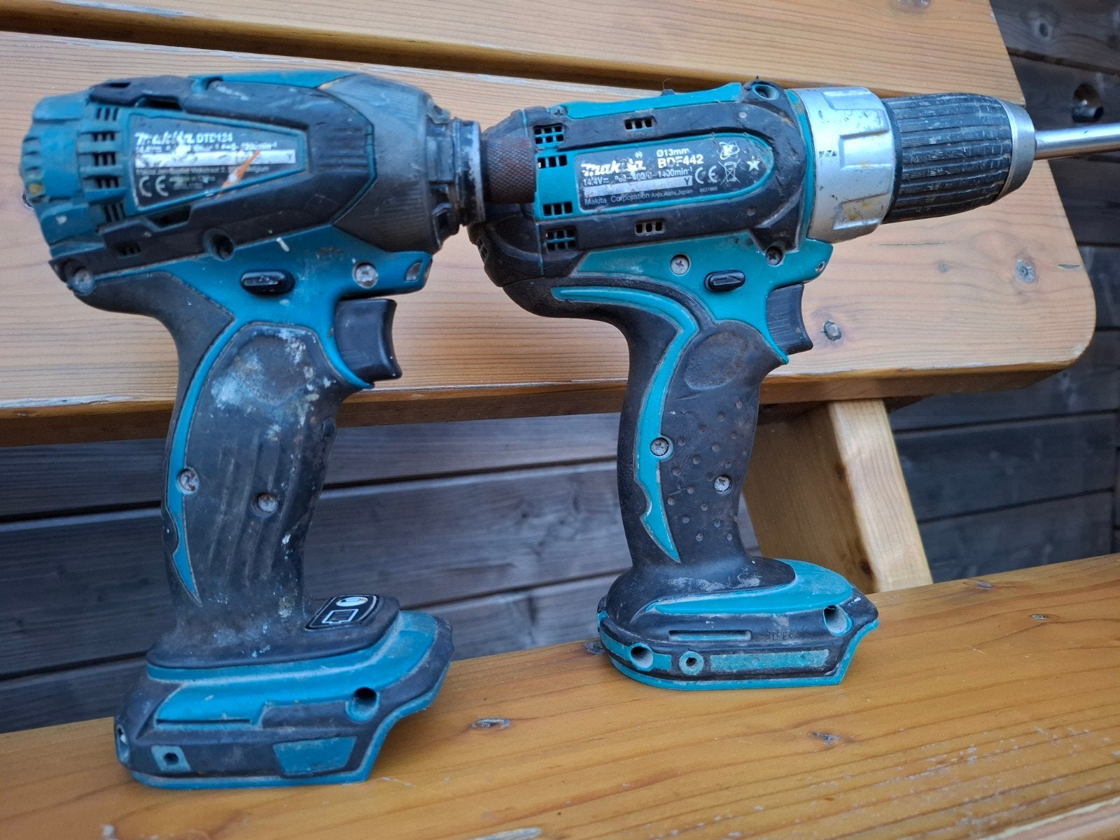 Makita DTD134 en BDF442 Accu Boormachineset, Ophalen of Verzenden, Boor- en Schroefmachine
