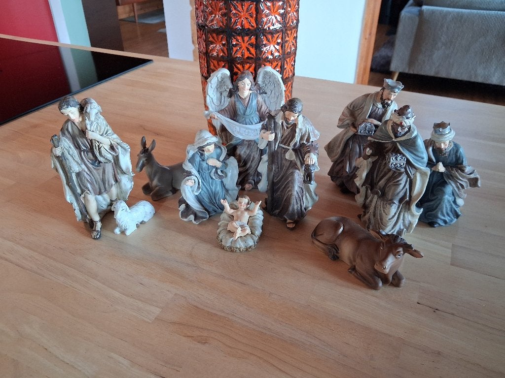 Mooie en complete kerstgroep, Diversen, Ophalen of Verzenden, Zo goed als nieuw