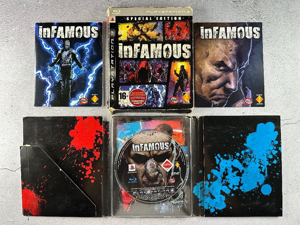 inFamous Special Edition Playstation 3 - PS3, Spelcomputers en Games, Games | Sony PlayStation 3, Gebruikt, Avontuur en Actie