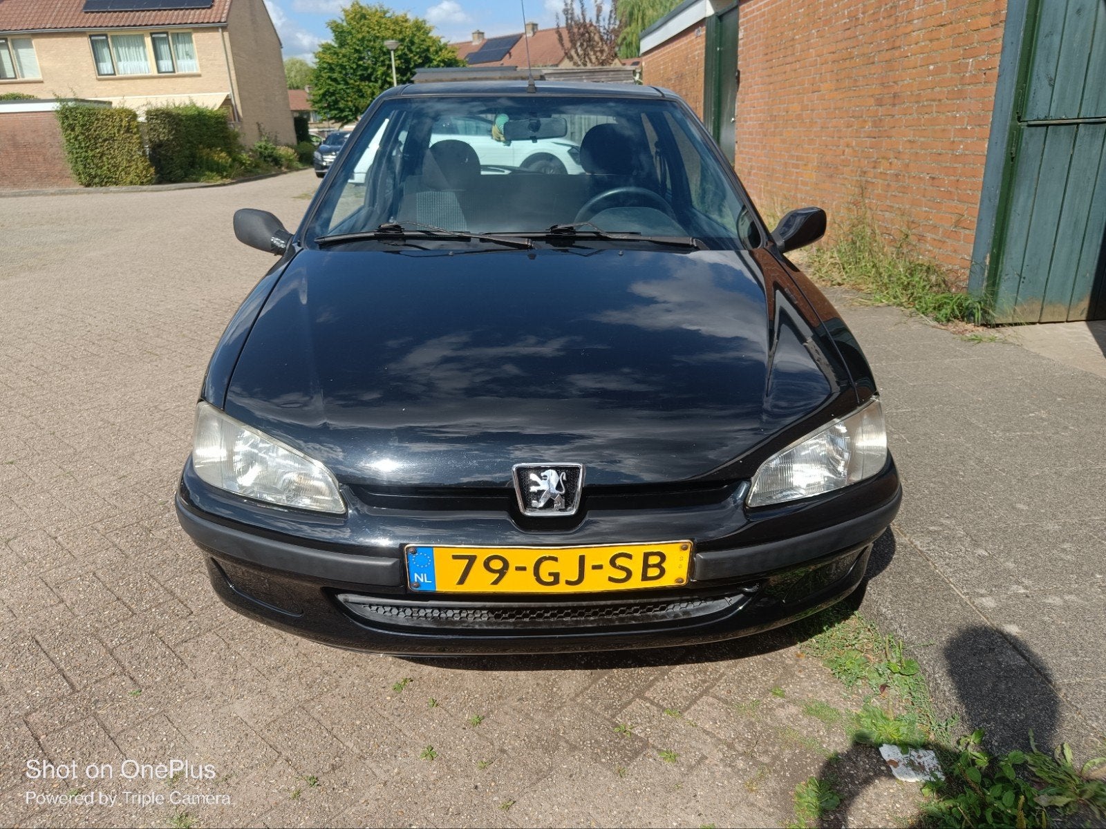 Peugeot 106 1.1 Sketch 2001 Zwart, Auto's, Voorwielaandrijving, 4 cilinders, 400 kg, Zwart