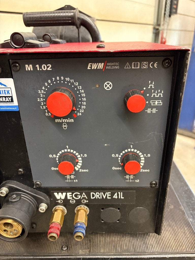 Ewm wega 401 mig mag machine, Ophalen, Gebruikt, 250 ampère of meer, Co2