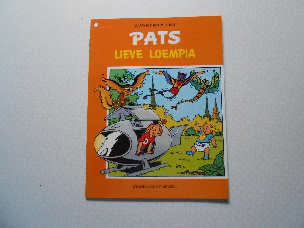 Pats 4 Lieve Loempia 1976 1 ste druk., Willy Vandersteen, Eén stripboek, Nieuw, Ophalen of Verzenden