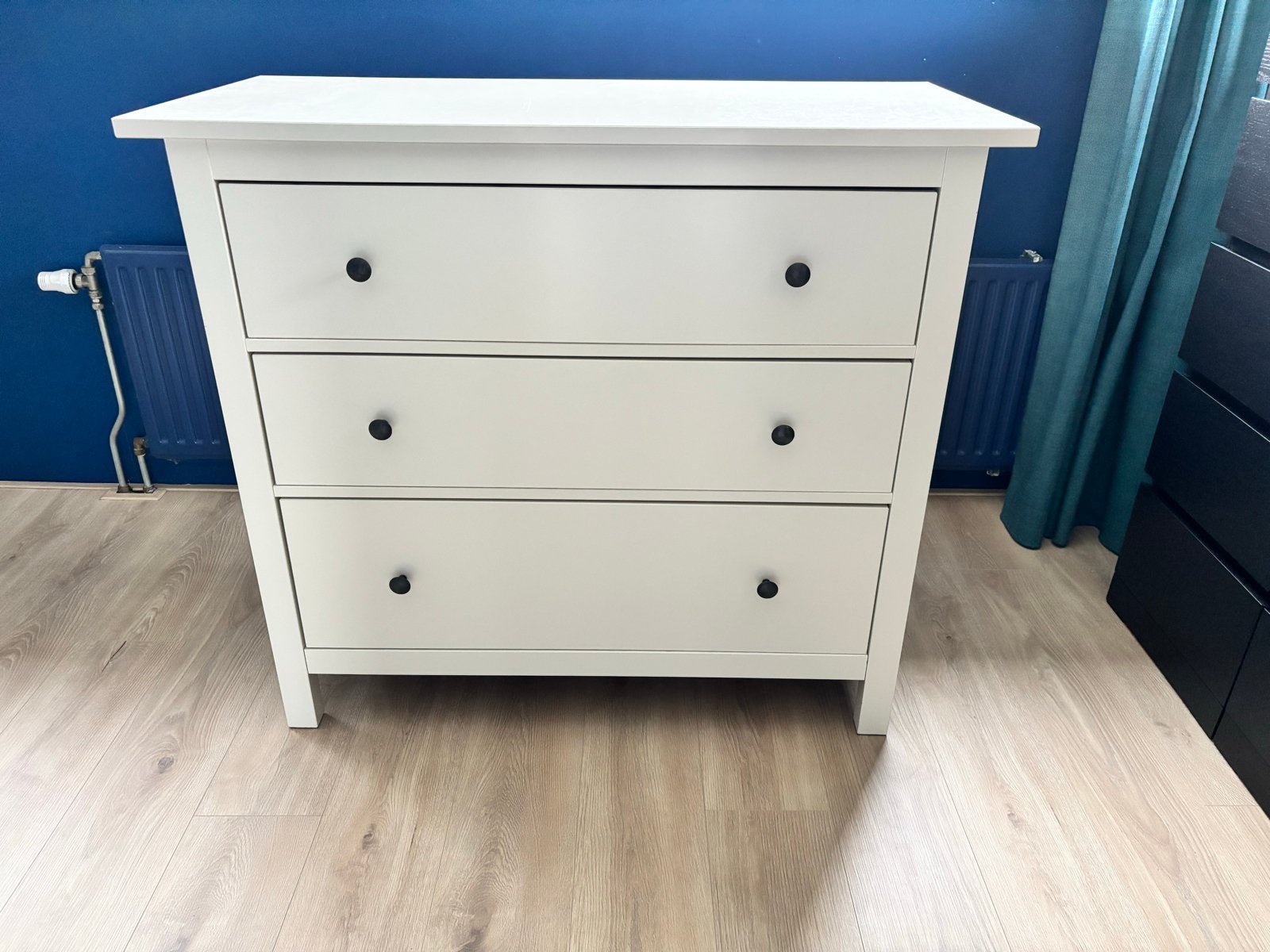 IKEA Hemnes ladekast wit met 3 lades, Ophalen, Gebruikt, 100 tot 150 cm, 3 of 4 laden