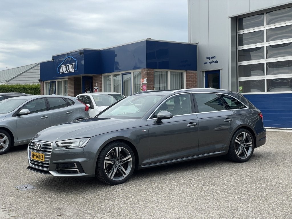 Audi A4 Avant 1.4 TFSI Sport S-line edition|zwarte hemel|LED, Auto's, 12 maanden, Gebruikt, Euro 6, 4 cilinders