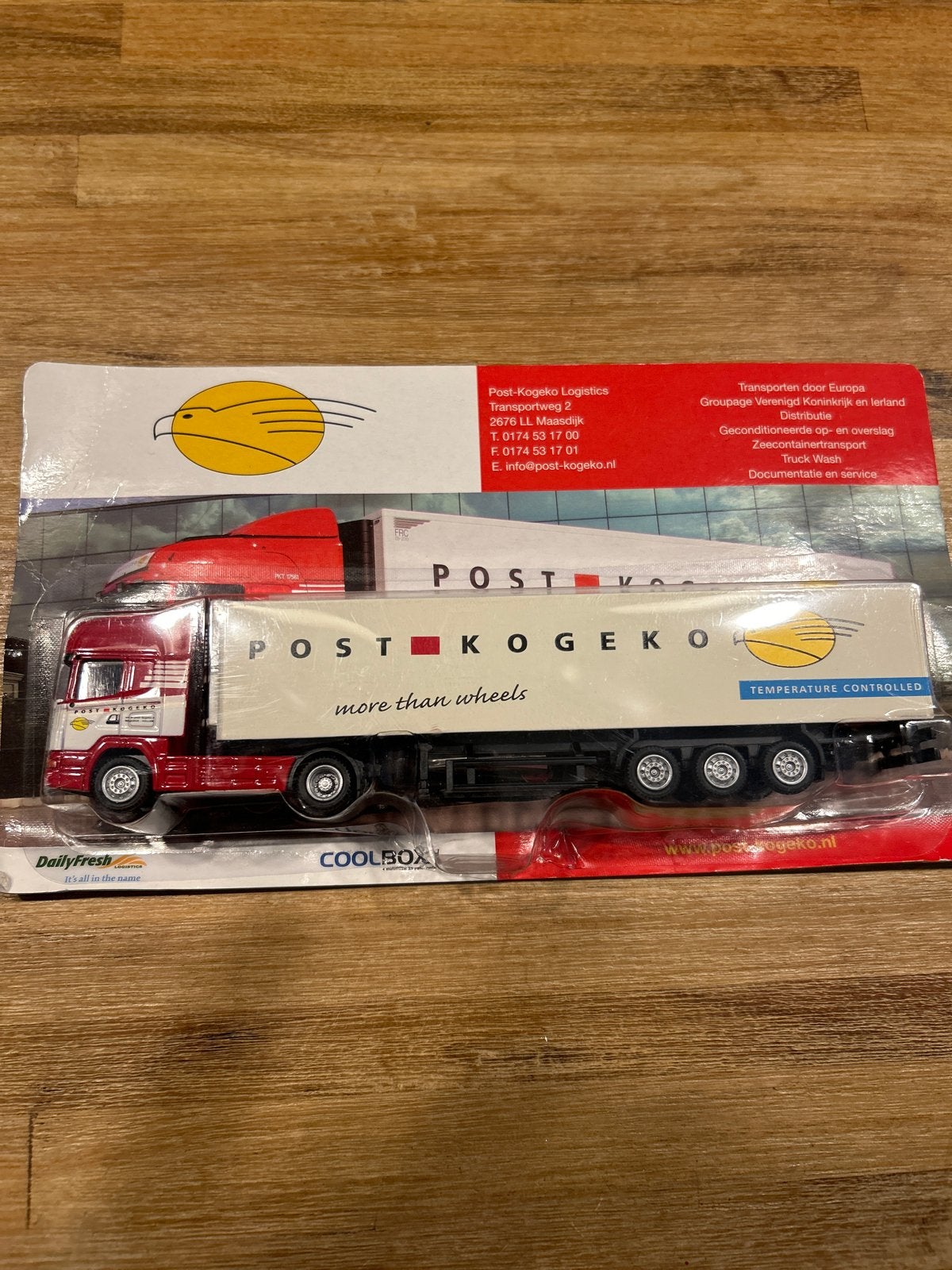 Modelvrachtwagen Post-Kogeko - Promotoys, Hobby en Vrije tijd, Overige merken, 1:50 of kleiner, Nieuw, Ophalen of Verzenden