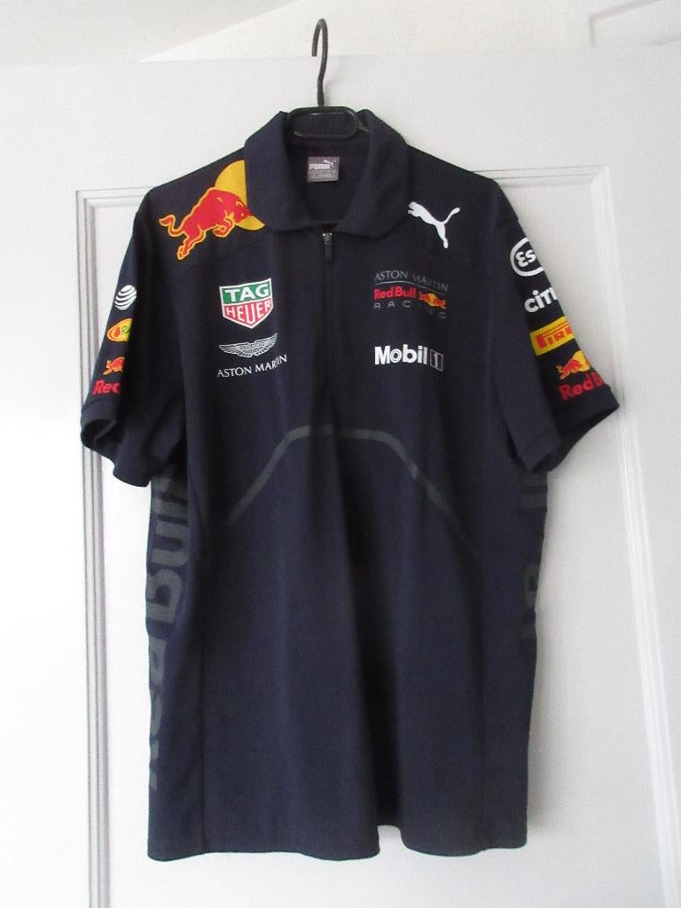 Polo Red Bull L, Maat 52/54 (L), Blauw, Nieuw, Ophalen of Verzenden