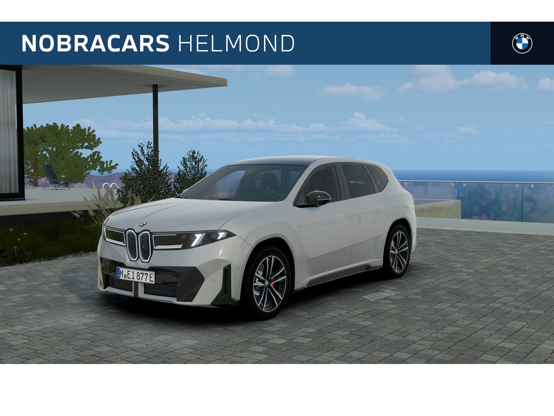 BMW iX3 40 eDrive M Sport / Panoramadak / M Sportstoelen / S, Automaat, Achterwielaandrijving, Zwart, Leder