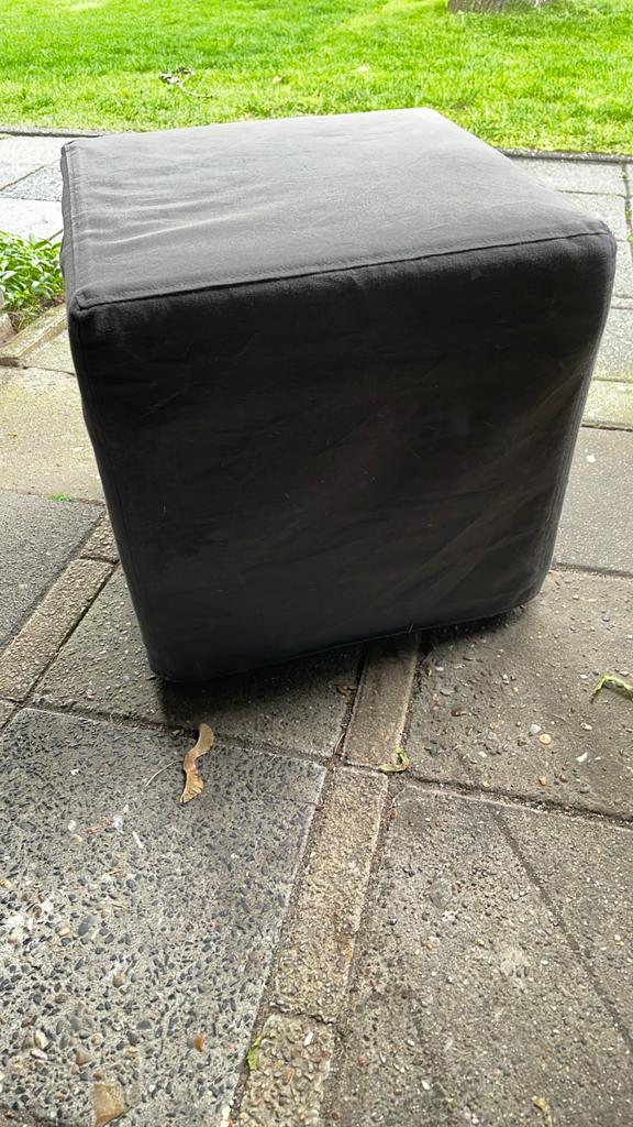 Poefje ikea 35x35, Huis en Inrichting, Ophalen, Gebruikt, Vierkant, Minder dan 50 cm