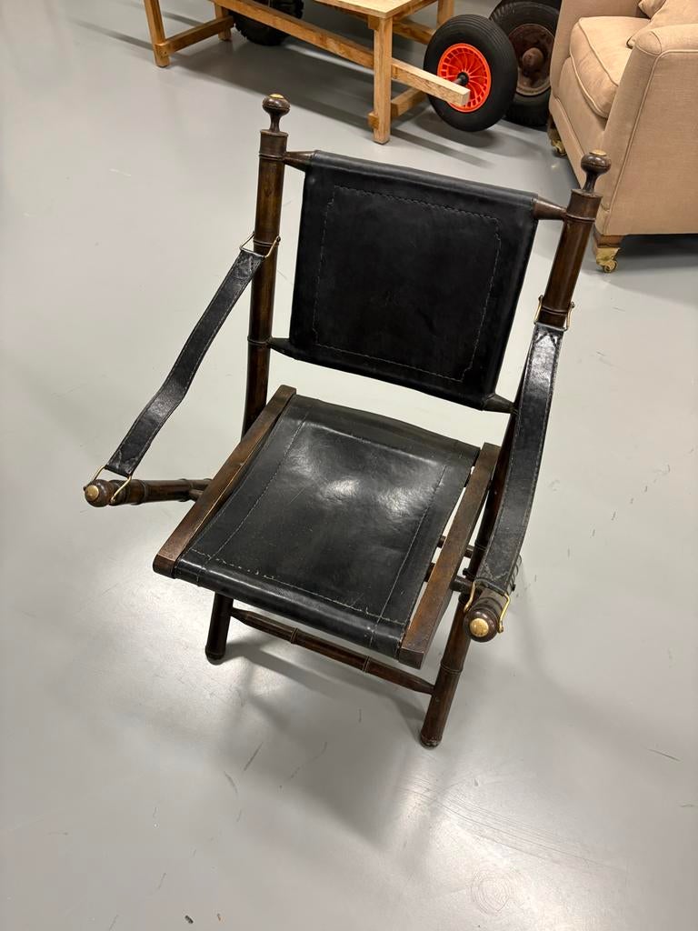 Antieke decoratieve stoel, inklapbaar, Ophalen