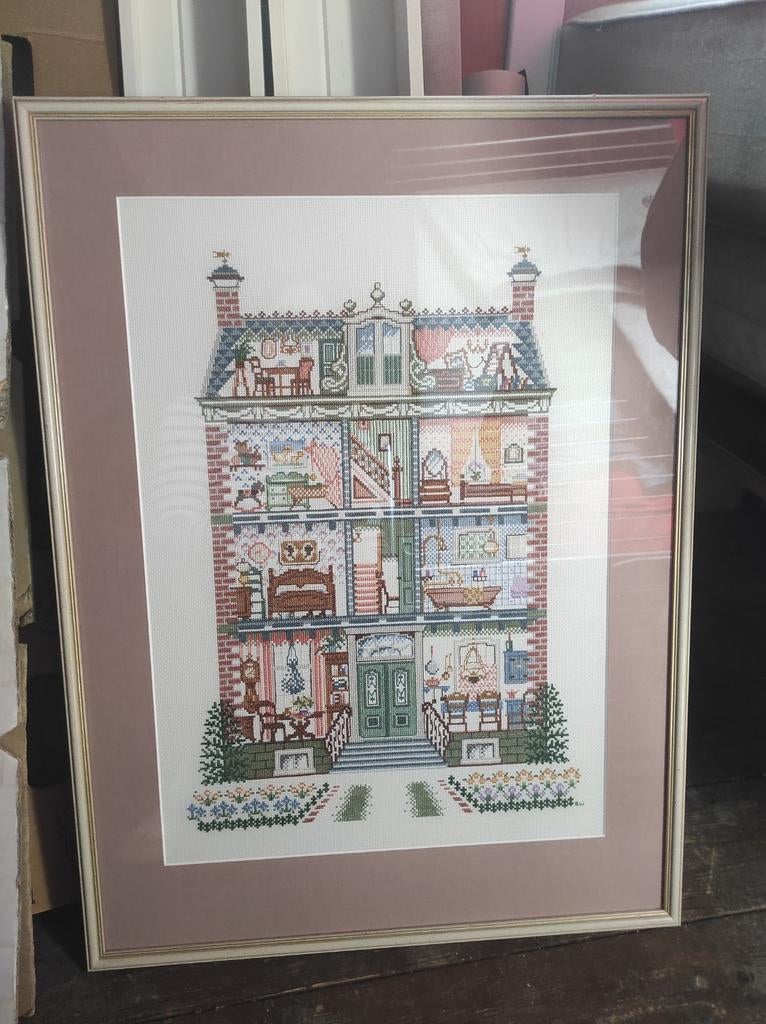 Schilderij kinderkamer meisje, Ophalen