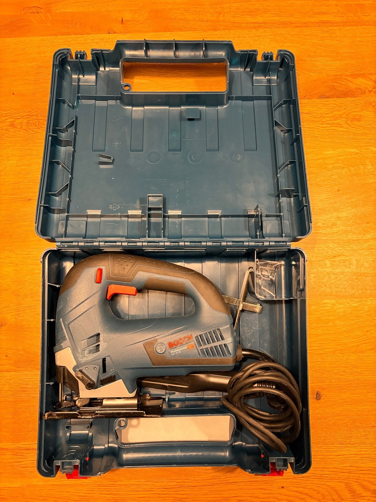 Bosch Professional GST 90 BE Decoupeerzaag in koffer, 600 tot 1200 watt, Ophalen of Verzenden, Zo goed als nieuw, Decoupeerzaag