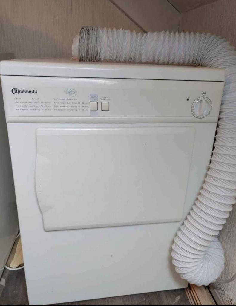 Bauknecht TRA5010 luchtafvoerdroger, Ophalen, 6 tot 8 kg, Gebruikt, Luchtafvoer