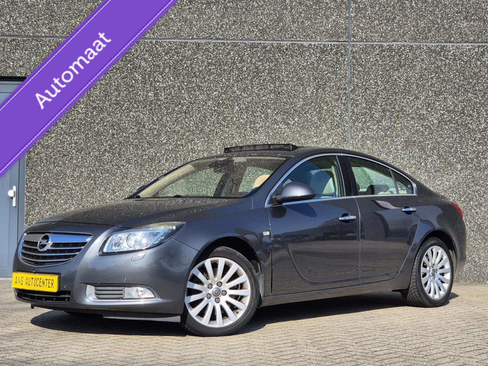 Opel Insignia 2.8 T Cosmo 4x4/2e Eig/Sch.Dak/Leer/18''/260PK, Auto's, Opel, Automaat, Gebruikt, Leder, Bedrijf
