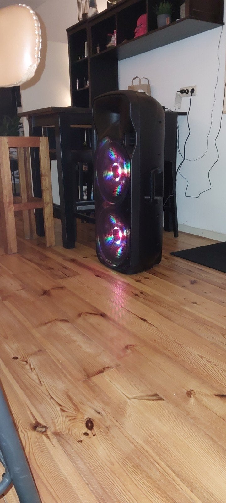 Fenton PT215CBT Draagbare Partyspeaker met Microfoons, Ophalen of Verzenden, Zo goed als nieuw, Overige typen, Overige merken