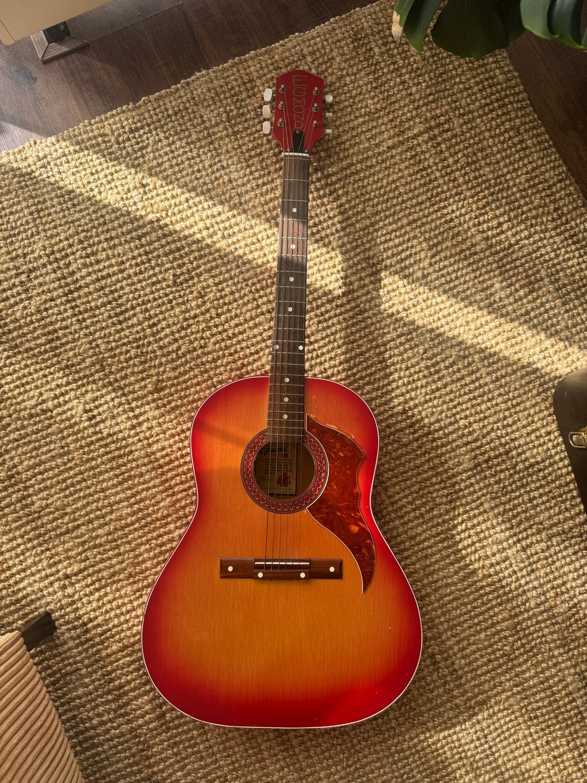 Egmond Sunburst Gitaar Jaren '60 - Opknapper, Ophalen, Gebruikt, Overige typen