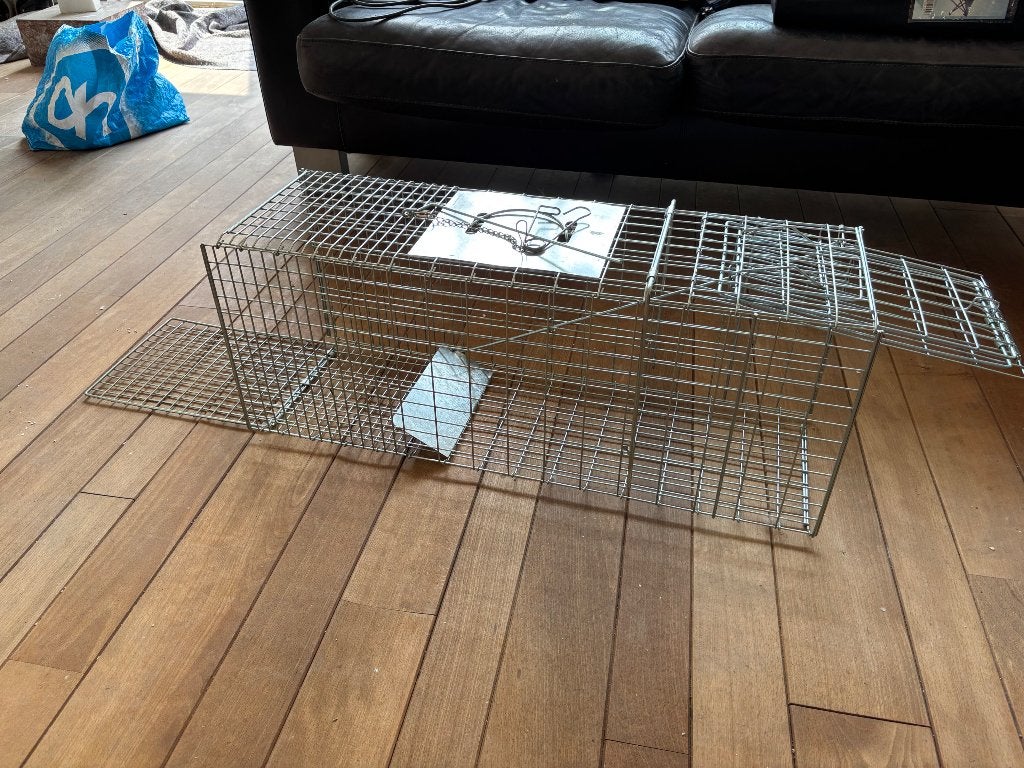 Katten vangkooi dieren vangen, Ophalen, Zo goed als nieuw