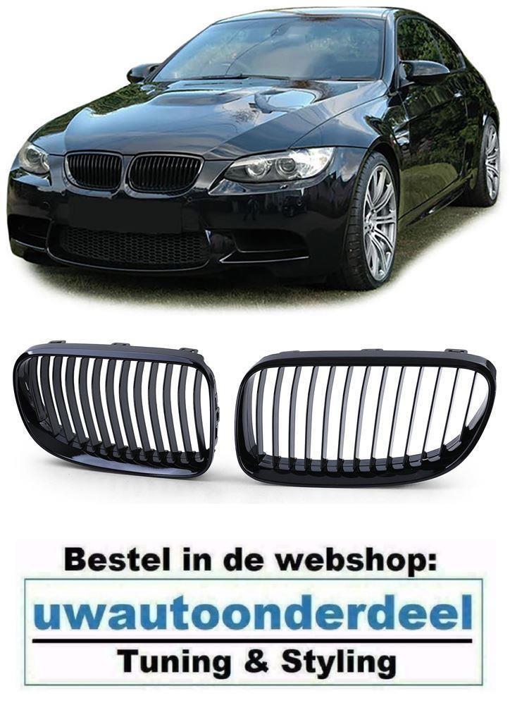 Grill Hoogglans Zwart Enkele Spijl Voor Bmw 3 serie E92 E93