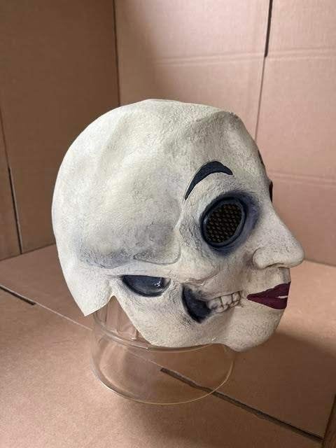 Eng Halloween masker, Verzenden, Nieuw, Feestartikel, Halloween of Griezel