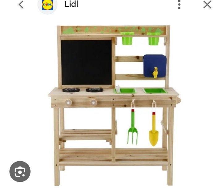 Nieuwe Houten Buitenkeuken / modderkeuken met Accessoires, Kinderen en Baby's, Ophalen, Nieuw, Hout
