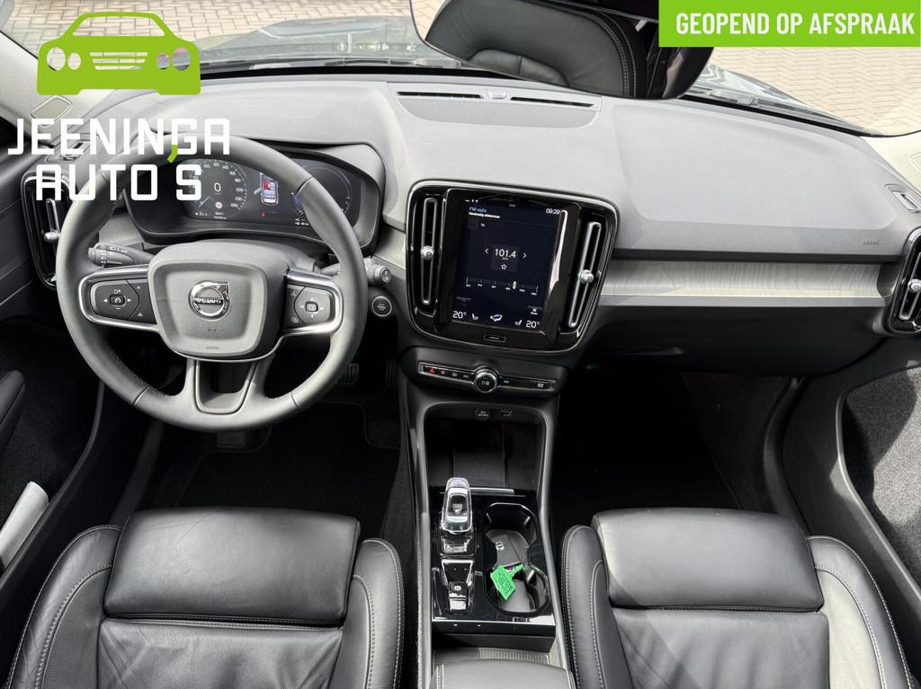 Volvo XC40 T4 PlugInHybride Inscription|Camera|Stuur en-Stoe, Zwart, Leder, Bedrijf, Hybride Elektrisch/Benzine