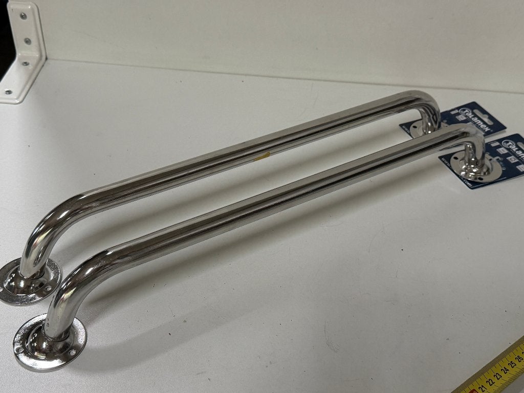 2 x NIEUWE Talamex RVS handrailing 500 mm, Ophalen of Verzenden, Nieuw, Lijn of Blok