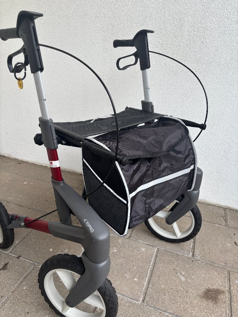Nr 14 ... Topro olympos ATR met tas en nieuwe handvatten, Ophalen, Gebruikt, ., Opvouwbaar