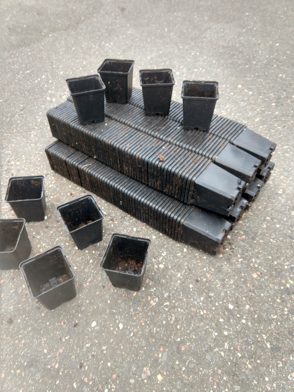 Kweek potten 9 cm vierkant, Ophalen of Verzenden, Overige materialen
