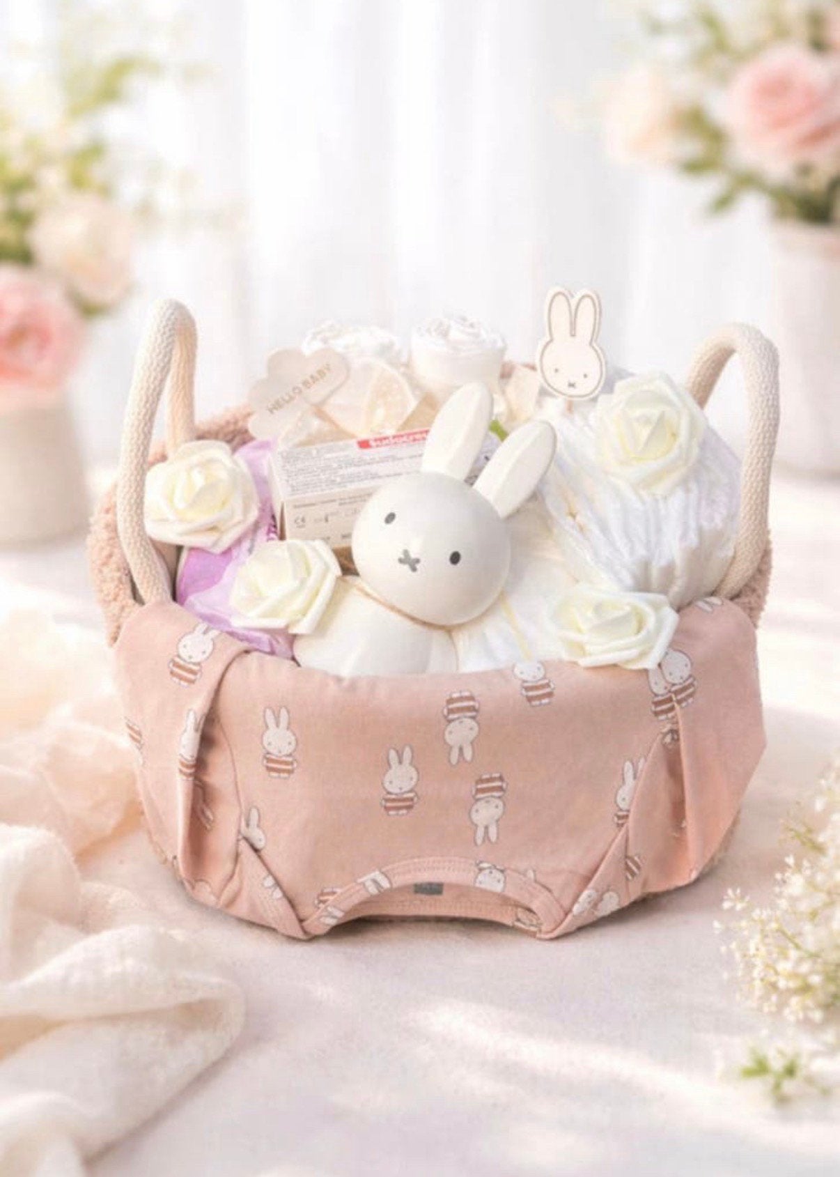Luiermand Nijntje - Luiertaart - Kraamcadeau - Babyshower, Ophalen of Verzenden, Nieuw, Kraamcadeau