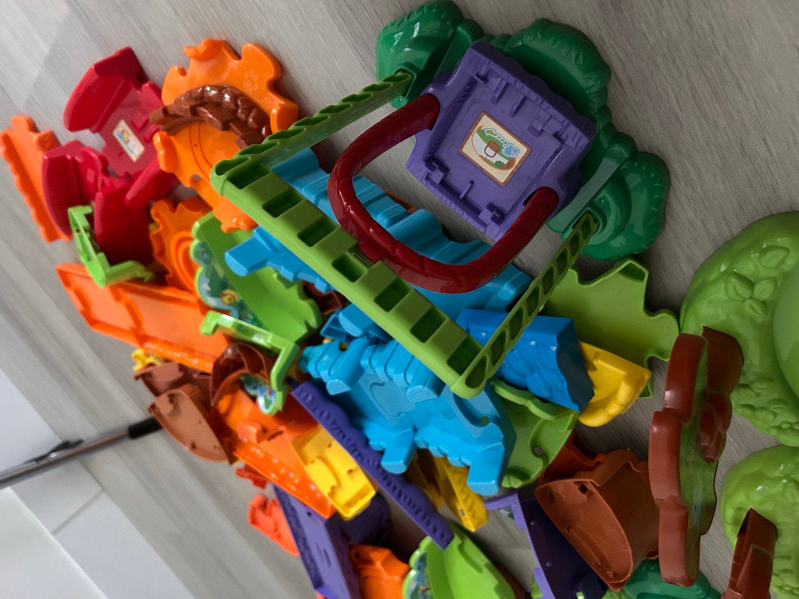 2x Vtech Zoef Zoef Dieren Avonturenpaden - Grote set, Ophalen of Verzenden, Gebruikt, Jongen of Meisje