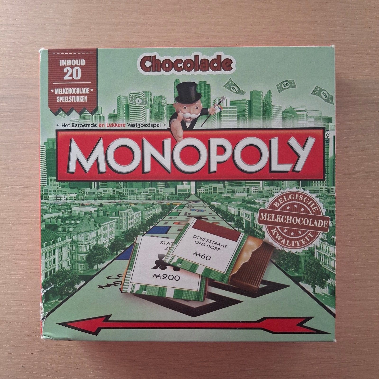 Papieren Monopoly, Ophalen of Verzenden, Gebruikt