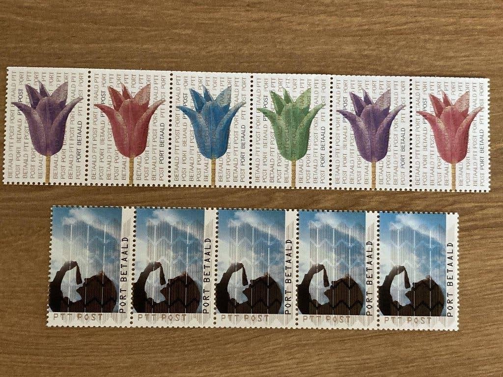 Velletjes postzegels Nederland, Postzegels en Munten, Postzegels | Nederland, Verzenden, Na 1940, Postfris