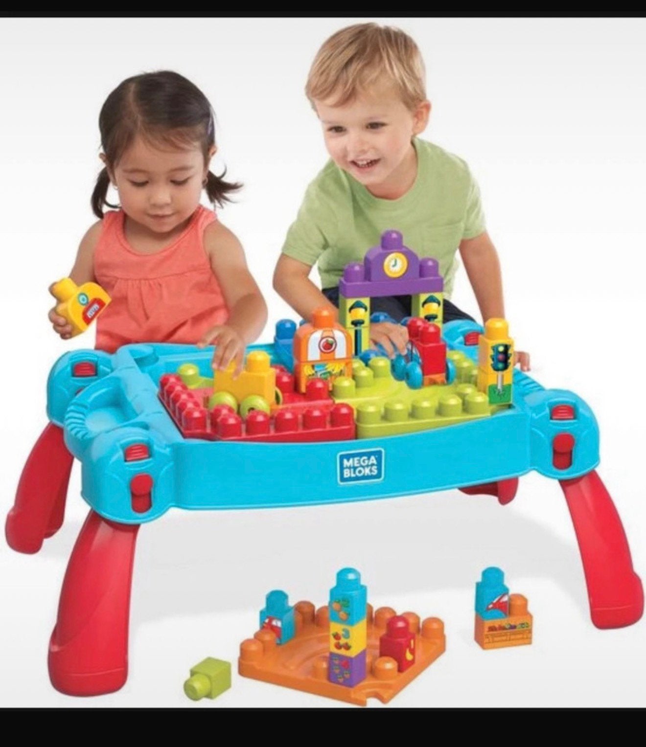 Megablocks, Ophalen, Gebruikt