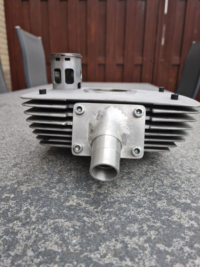 Parmakit 70cc cilinder met inlaatmembraan, Ophalen of Verzenden, Zo goed als nieuw, Cilinder