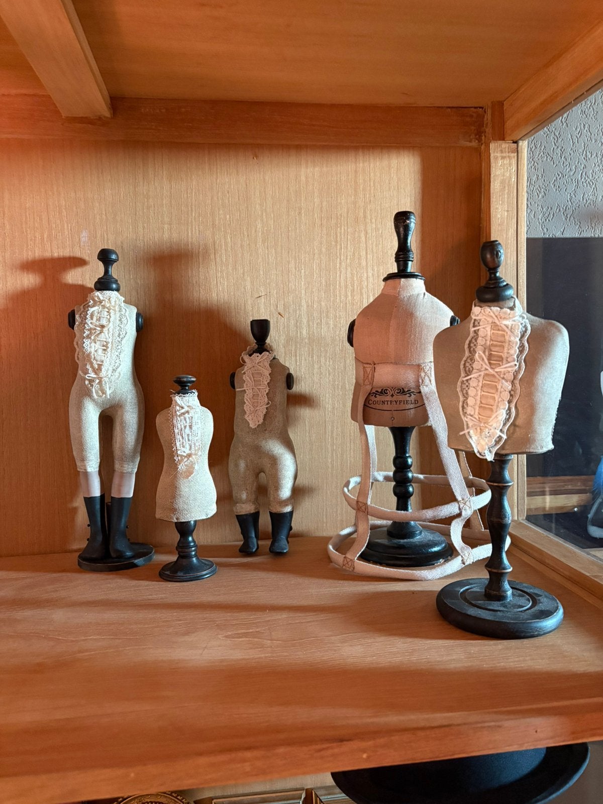 Brocante toonbankpopjes, Antiek en Kunst, Curiosa en Brocante, Ophalen of Verzenden