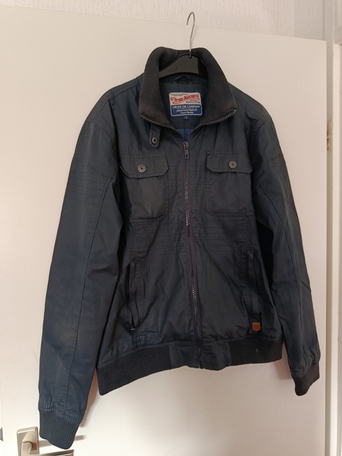 Stoere Petrol Industries heren jas - Maat L, Ophalen of Verzenden, Maat 52/54 (L), Blauw, Petrol