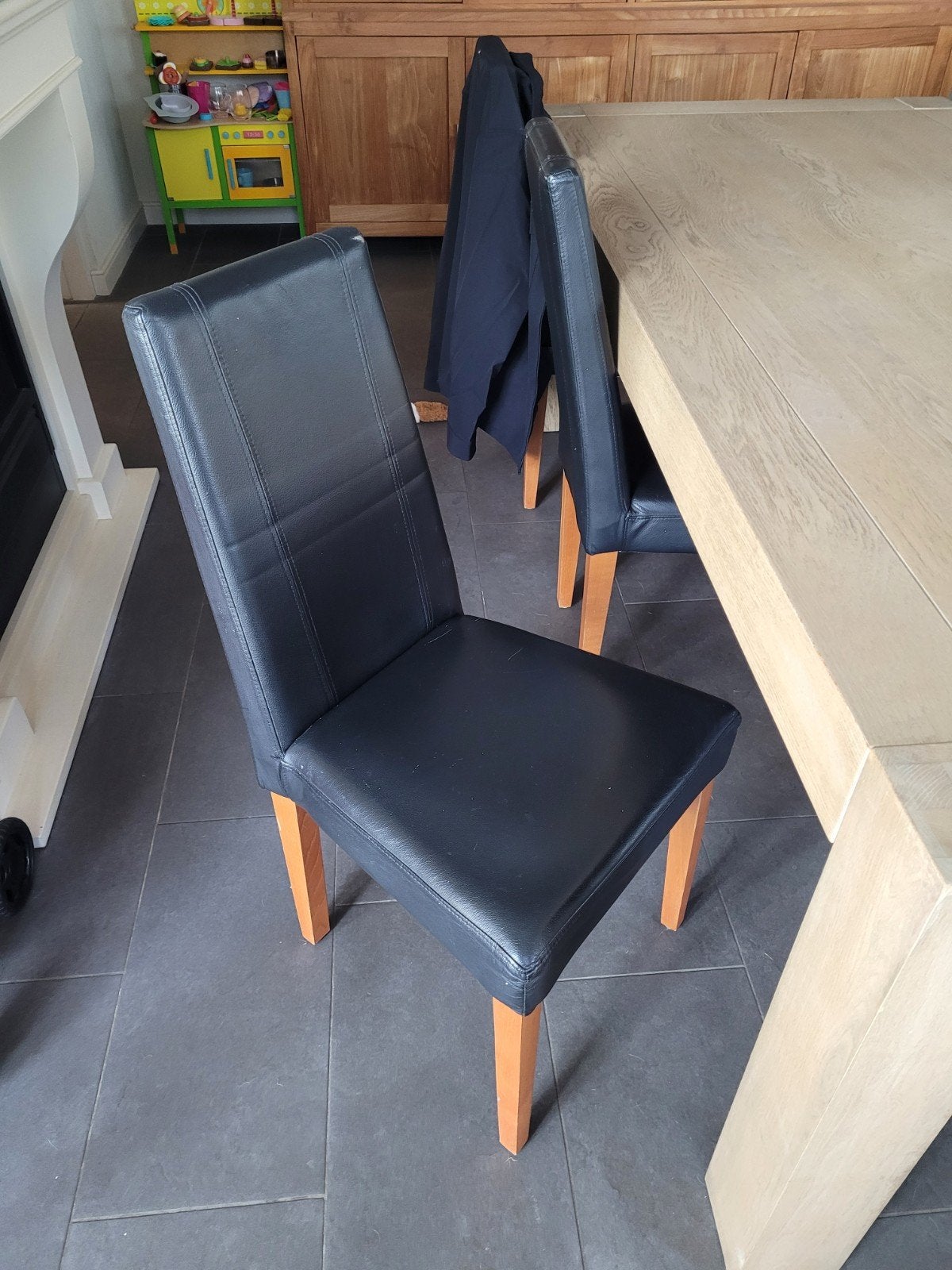 6 eetkamer stoelen, Ophalen, Gebruikt, Vijf, Zes of meer stoelen