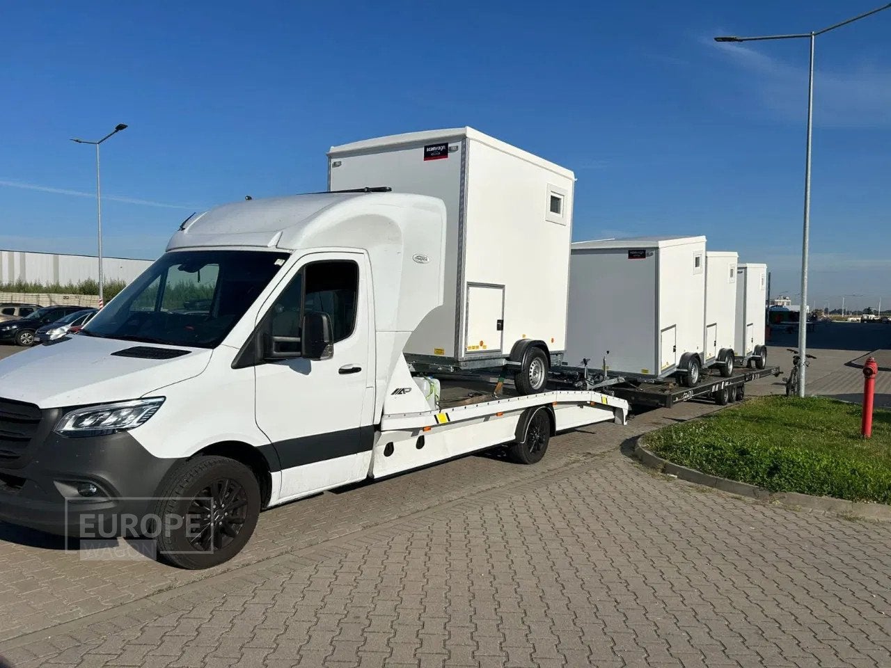 Scanvogn Mobiele badkamers groot ingekocht Deense kwaliteit