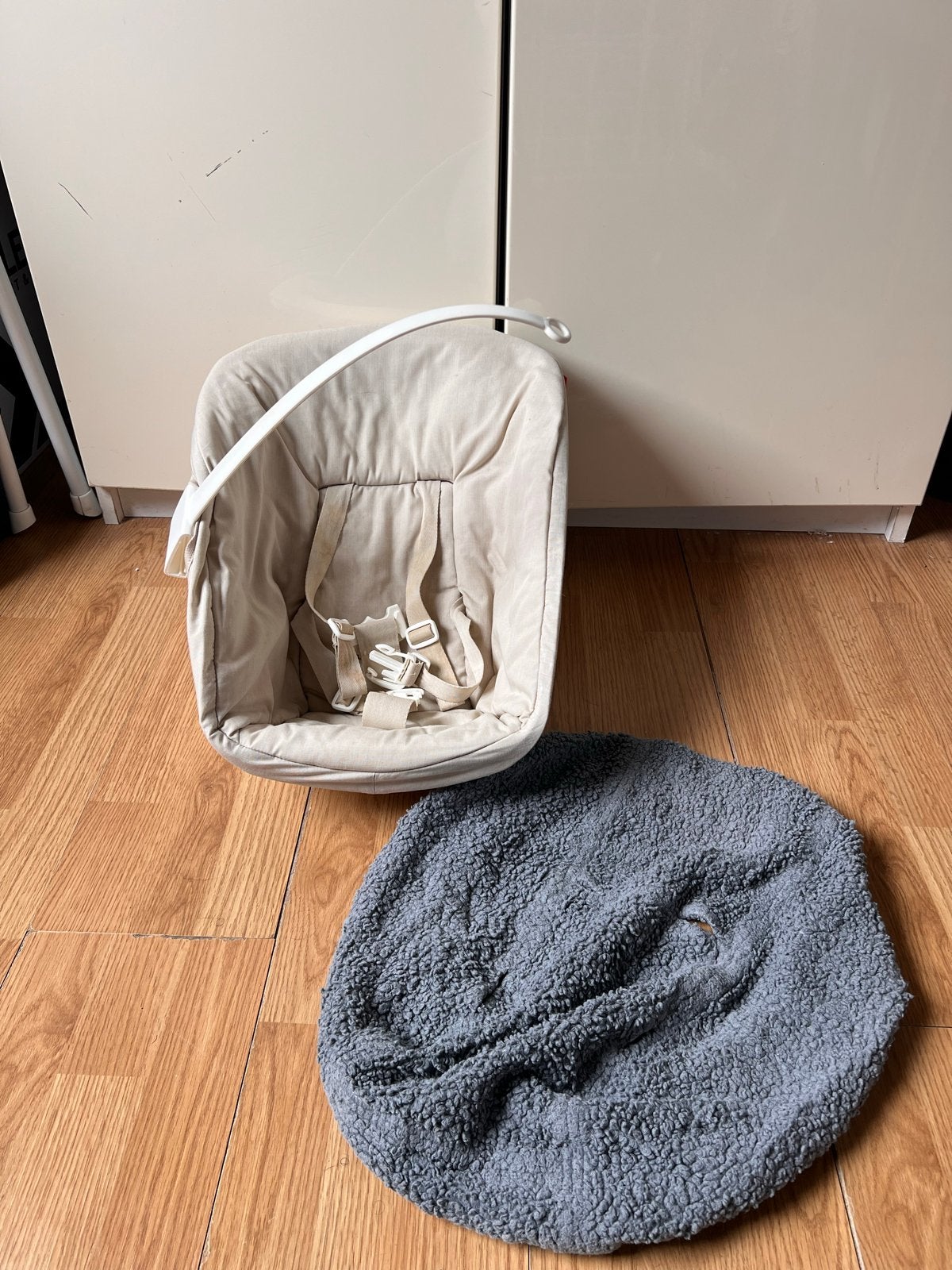 Stokke Tripp Trapp Newborn Set met hoes, Ophalen, Gebruikt, Overige typen, Gordel(s)